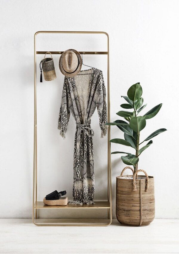 Brass Coat Rack